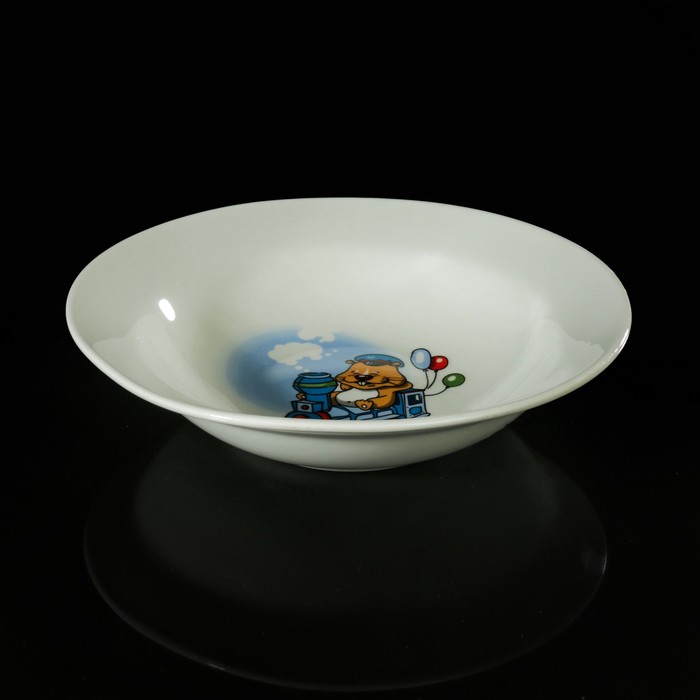 Набор посуды "Хома", 3 предмета: тарелка 17,5 см, миска 250 мл (17,5 см), кружка 260 мл 