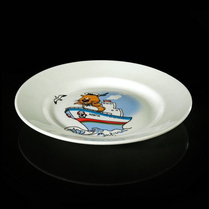 Набор посуды "Хома", 3 предмета: тарелка 17,5 см, миска 250 мл (17,5 см), кружка 260 мл 
