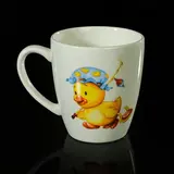 Набор детской посуды "Утёнок, медвежонок", 3 предмета: тарелка 17,5 см, миска 250 мл (17,5 см), кружка 260 мл  - фото 4