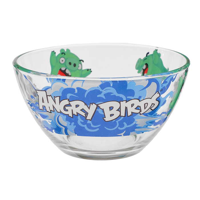 Набор посуды "Angry Birds. Рэд", 3 предмета: кружка 250 мл, салатник d=13 см 450 мл, тарелка d=19,5 см 
