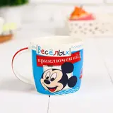 Посуда детская "Ты супер" Минни Маус, 3 предмета, тарелка, салатник, кружка  - фото 2