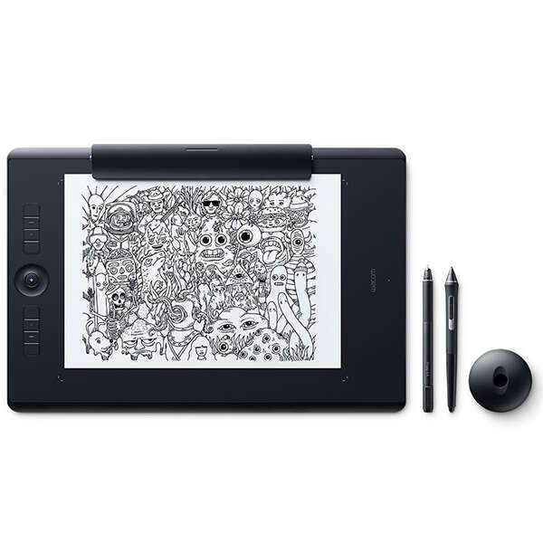 Графический планшет Wacom Intuos Pro Paper Large R/N Чёрный (PTH-860P) 