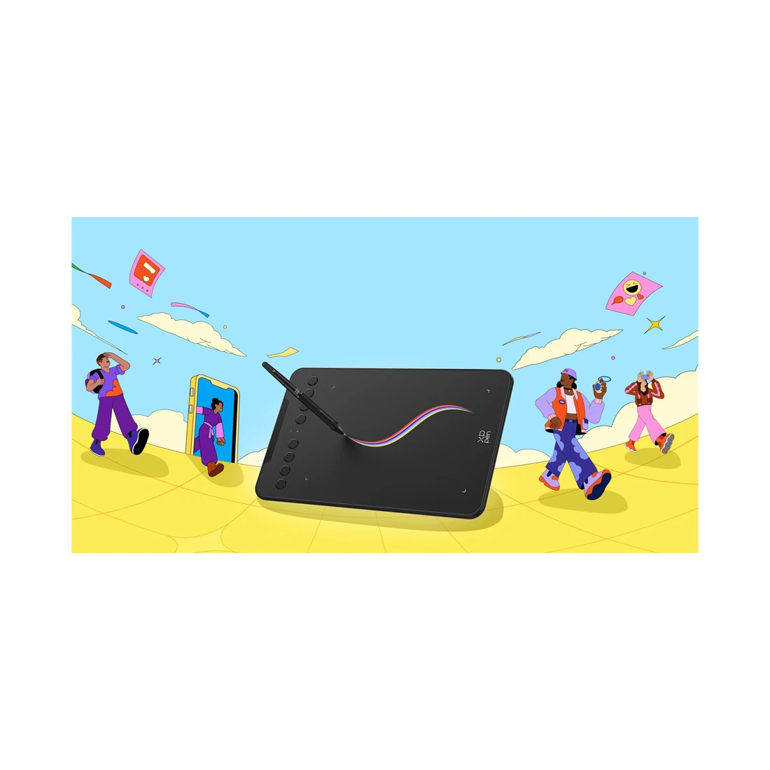 Графический планшет XP-Pen Deco mini 7W V2 