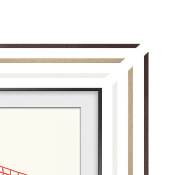Рамка для телевизора Samsung The Frame 50" VG-SCFA50BWBRU Коричневый - фото 5