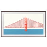 Samsung теледидар жақтауы Қоңыр The Frame 75" VG-SCFA75BWBRU Коричневый