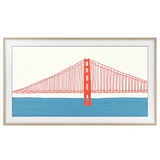 Samsung теледидар жақтауы Ағаш The Frame 75" VG-SCFA75TKBRU Древесный