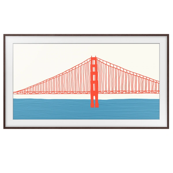 Рамка для телевизора Samsung The Frame 65" VG-SCFA65BWBRU