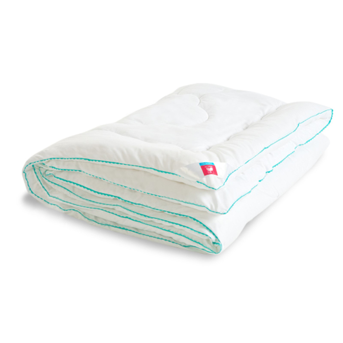 Одеяло тёплое "Перси", размер 140х205 см, микрофибра, белый 