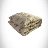 Одеяло Верблюжья шерсть 140х205 см 300 гр, политик, чемодан 