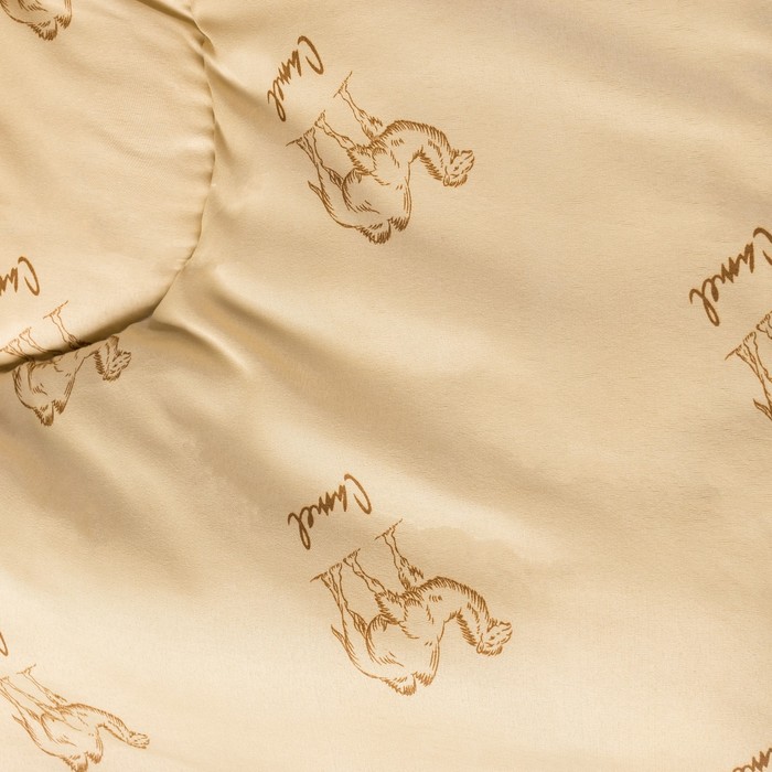 Одеяло Верблюд зимнее 200х220 см,  полиэфирное волокно, п/э 100% 