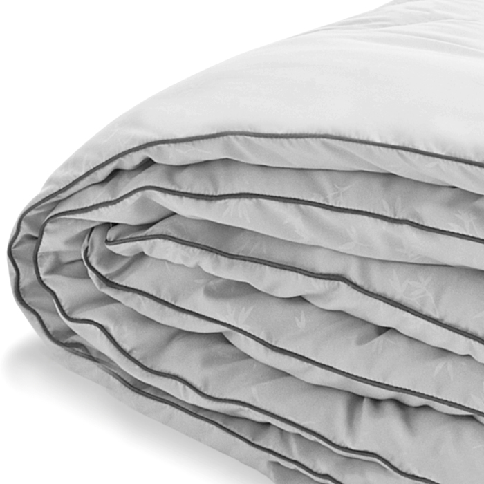 Одеяло тёплое "Тропикана", размер 172х205 см, бамбук, белый 