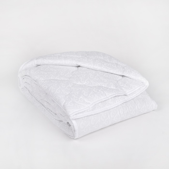 Одеяло всесезонное Адамас "Лебяжий пух", размер 140х205 ± 5 см, 300гр/м2, чехол поплин 