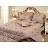 Одеяло легкое 142х205 верблюжья шерсть 150 гр, ткань тик  - фото 2