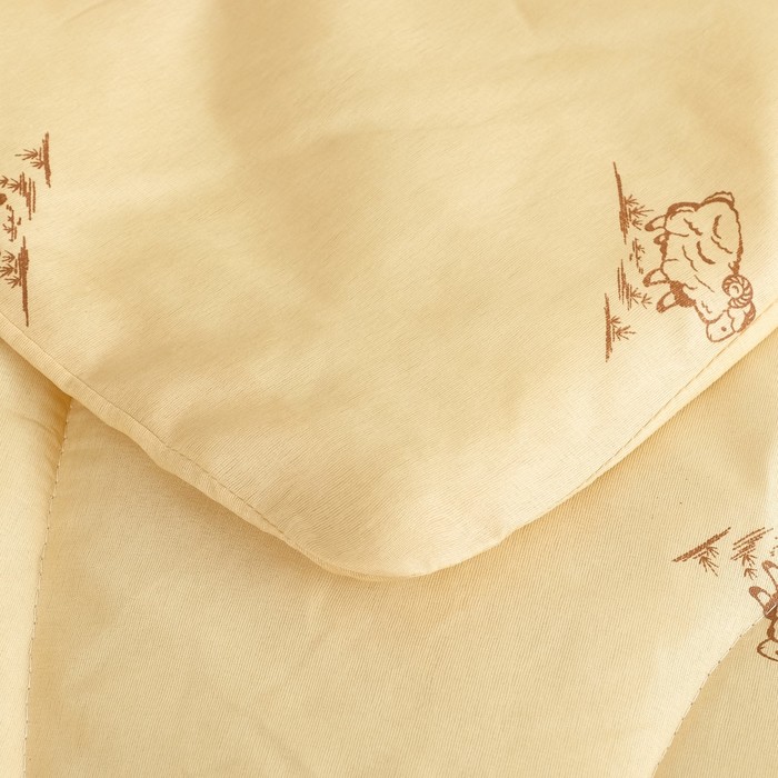 Одеяло Овечья шерсть 172x205 см, полиэфирное волокно 200 гр/м, пэ 100% 