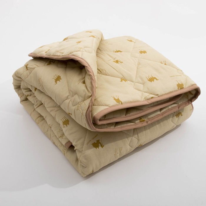 Одеяло в чемодане Евро 200х220  см, пэ/верблюжья шерсть, 300г/м2 