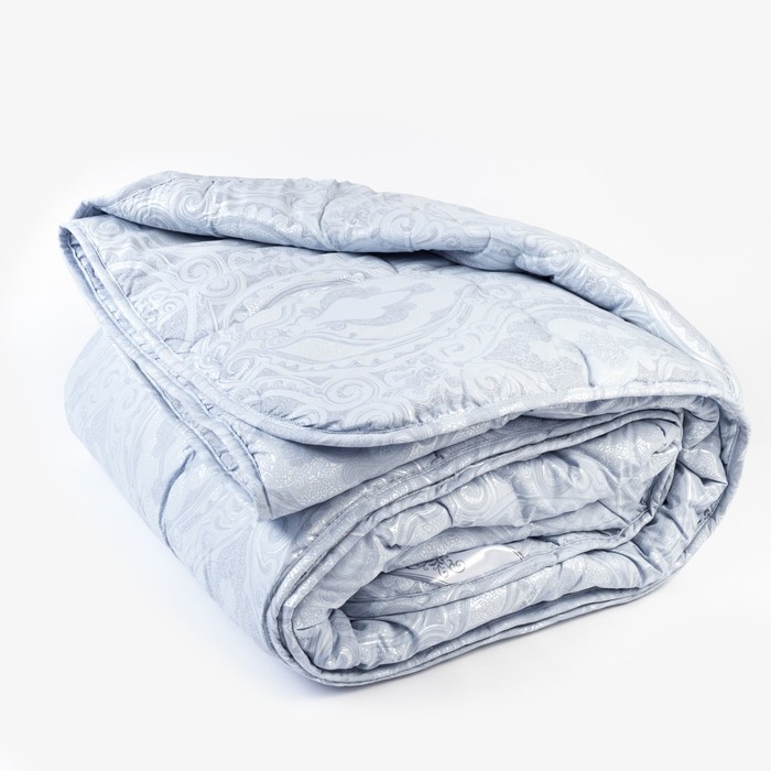 Одеяло всесезонное «Лебяжий пух», 140х205 см, тик, микроволокно, смесовый тик 