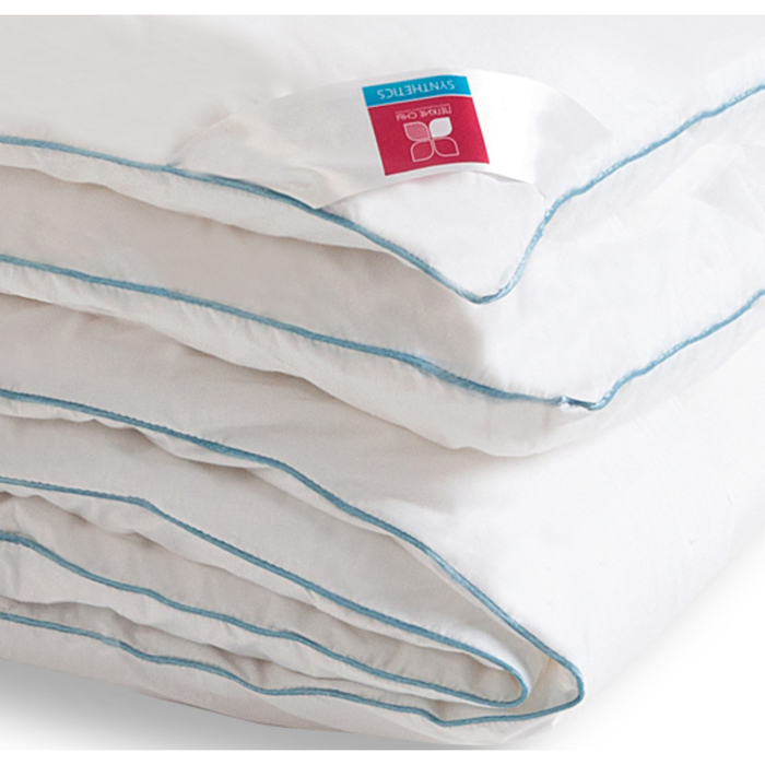Одеяло тёплое "Лель", размер 140х205 см, тик, белый 