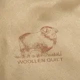 Одеяло Овечья шерсть 172х205 см, файбер, п/э 100% 