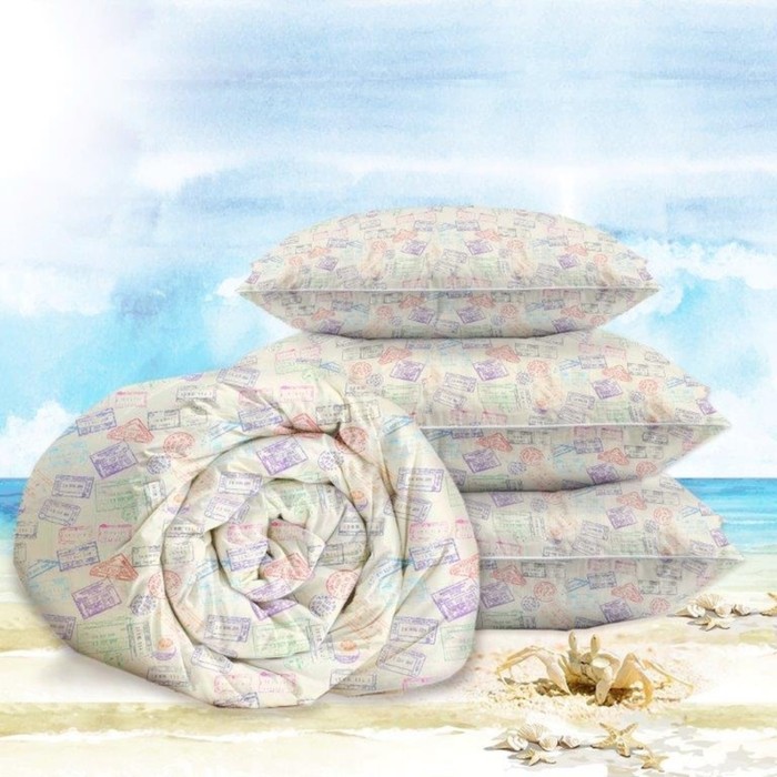Одеяло Summer, размер 195х215 см, тик искусственный 