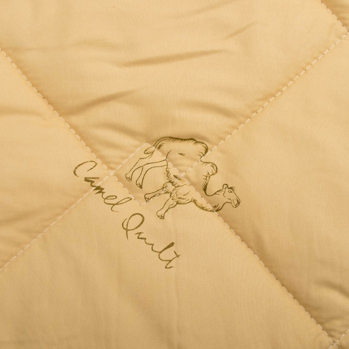 Одеяло в чемодане 142х205  см, тик/верблюжья шерсть, 300г/м2 