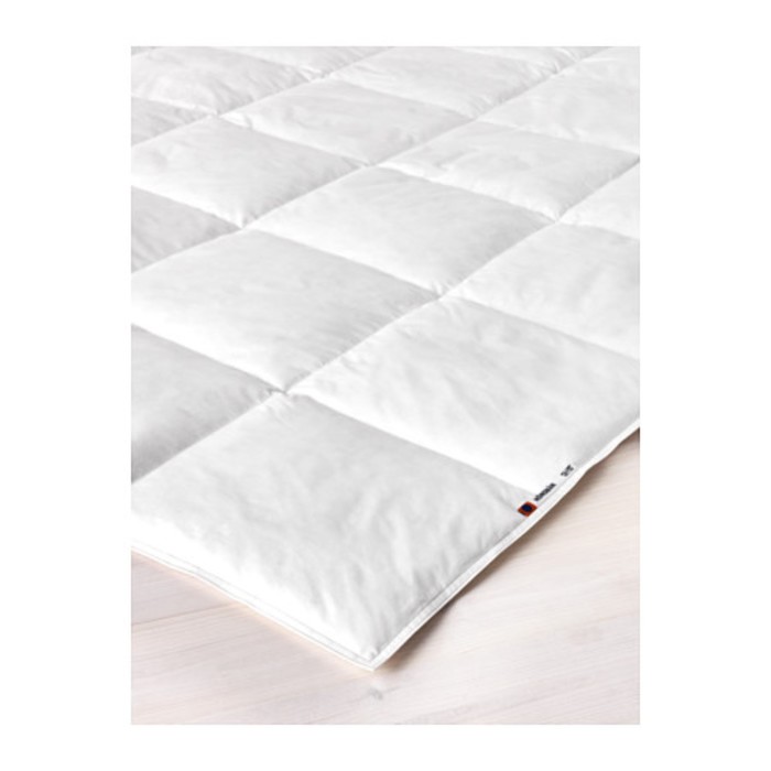 Одеяло прохладное ХЭНСБЭР, размер 200х200 см, пух/перо 