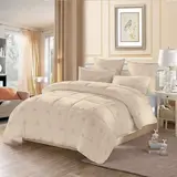 Одеяло стёганое «Верблюжья шерсть», 172х205 см, чехол полиэстер, наполнитель верблюжья шерсть/полиэстер (110 г/м2) 