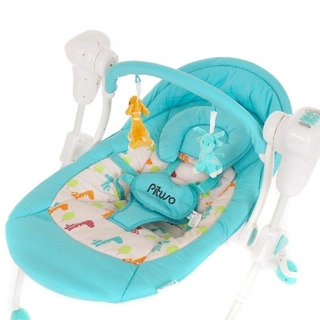 Электрокачеля Pituso TY-006 Бирюза жираф