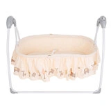 Электрокачели-колыбель Pituso Camellia Beige Zoo SG239 бежевый - фото 7