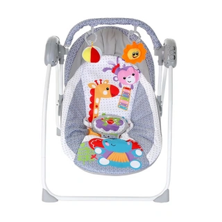 Электрокачели Pituso Malaga Жирафик Grey