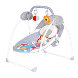 Электрокачели Pituso Malaga Жирафик Grey