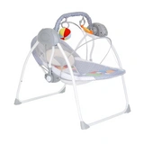 Электрокачели Pituso Malaga Жирафик Grey - фото 5