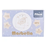 Электрокачели Pituso Marbella Hippo Beige - фото 11