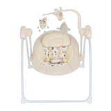 Электрокачели Pituso Marbella Hippo Beige - фото 3