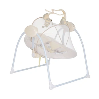 Электрокачели Pituso Marbella Hippo Beige