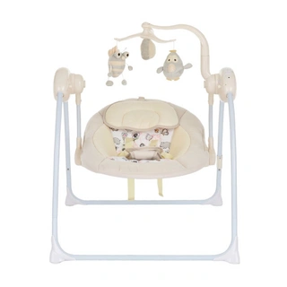 Электрокачели Pituso Marbella Hippo Beige