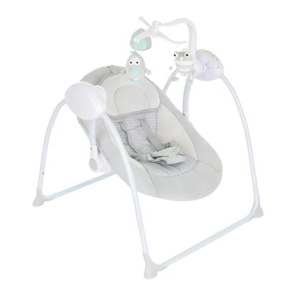 Электрокачели Pituso Marbella Точки Grey - фото 5