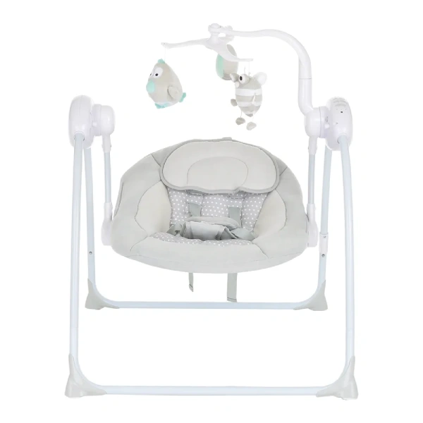 Электрокачели Pituso Marbella Точки Grey - фото 2