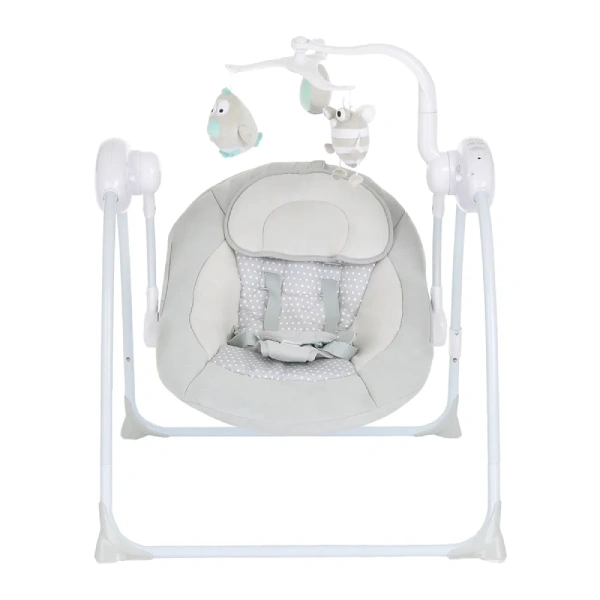 Электрокачели Pituso Marbella Точки Grey - фото 3