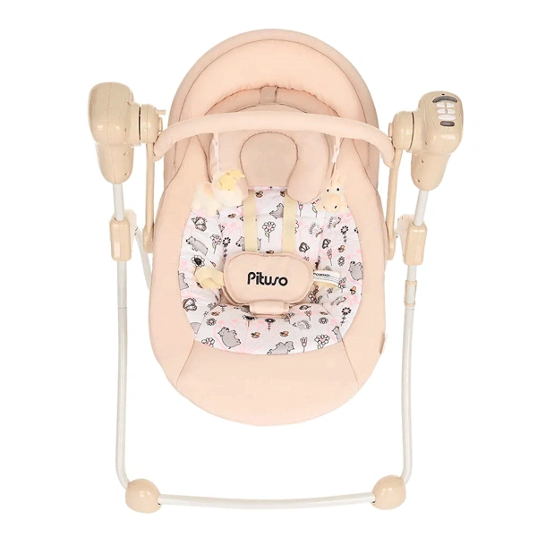 Электрокачели Pituso Viola Кремовый - фото 4