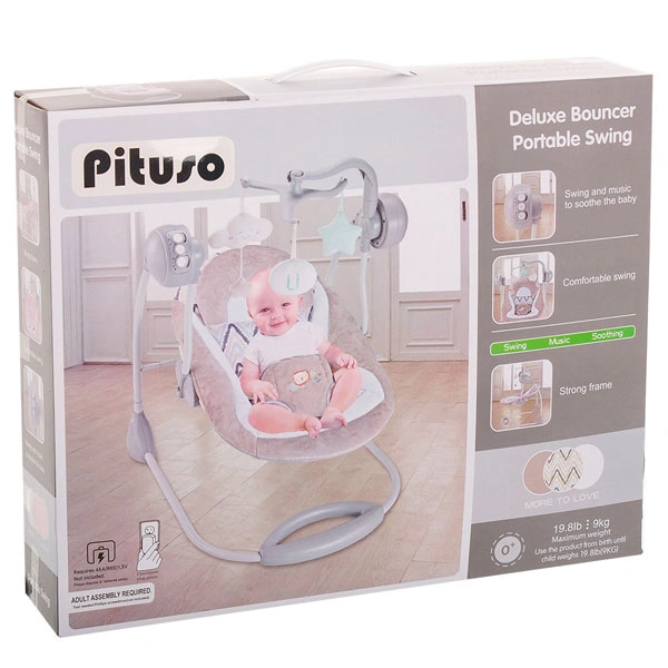 Электрокачели Pituso Ariola 27216 Beige - фото 9