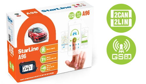 Автосигнализация Starline A96 BT 2CAN+2LIN GSM - фото 5