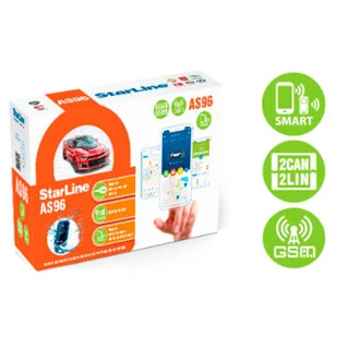 Автосигнализация StarLine AS96 BT 2CAN+2LIN GSM