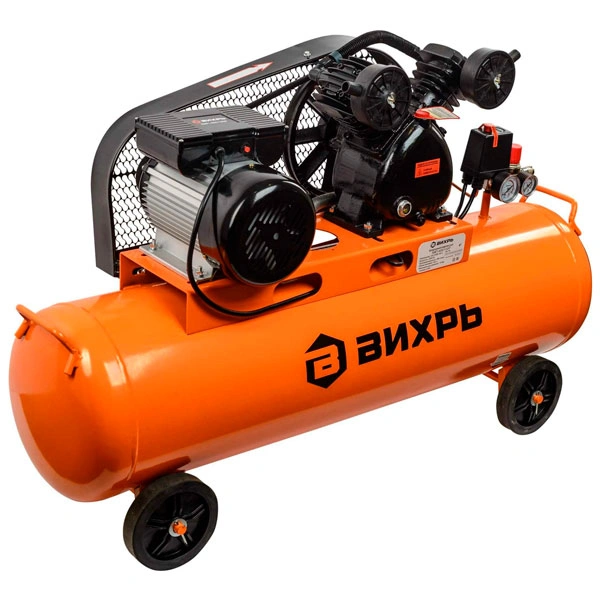 Воздушный компрессор Вихрь КМП-400/100P - фото 12