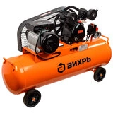Воздушный компрессор Вихрь КМП-400/100P - фото 12