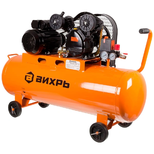 Воздушный компрессор Вихрь КМП-400/100P - фото 3