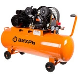 Воздушный компрессор Вихрь КМП-400/100P - фото 3