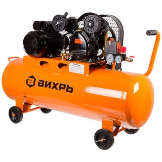 Воздушный компрессор Вихрь КМП-400/100P