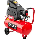 Компрессор "ЗУБР" ЗКПМ-220-24-1.5, воздушный, поршневой, масляный, 24л, 8Атм, 1500Вт, 220В 