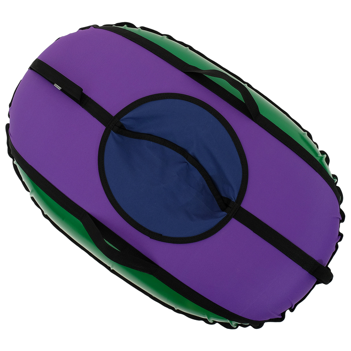Тюбинг-ватрушка «Овал», 100 х 70 см, цвета МИКС 