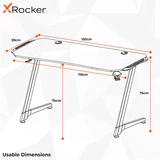 Компьютерный стол XRocker Jaguar Esports RGB - фото 2